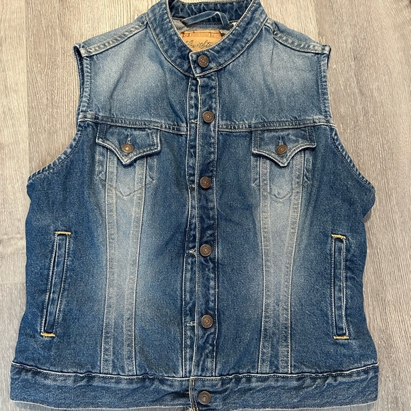 Levi's denim vest, men's size L, vintage / eaa401123